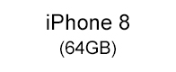 iPhone 8i64GBj