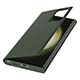 Galaxy S23 Ultra Smart View Wallet Case / Green