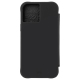 GENUINE LEATHER SLIM WALLET FOLIO TOUGH For iPhone 12 Pro Max^BLACK