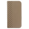 yauzBlanccoco NY-Intrecciato Genuine Leather Case for iPhone 13^Chic Taupe