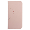 yauzBlanccoco NY-BIG Heart Leather Case for iPhone 13 Pro Max^Raspberry Pink