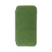 yauzFOX AGING-LEATHER FOLIO CASE FOR iPhone 13 Pro Max^Green