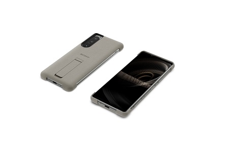 Style Cover with Stand for Xperia 5 III^Gray