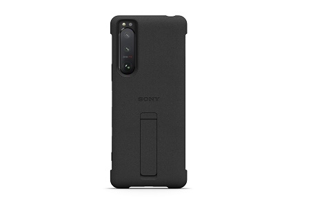 Style Cover with Stand for Xperia 5 III^Black
