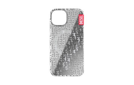 DIESEL MagSafe MONOGRAM Case for iPhone 14^Silver