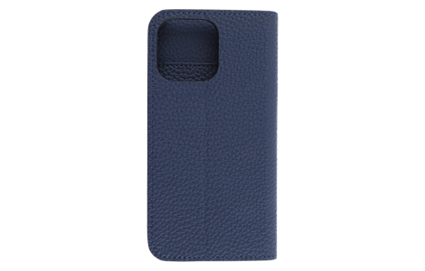 yauzBlanccoco NY-CHIC&Smart Leather Case for iPhone 15 Pro Max^Ocean Navy