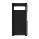 yauzGoogle Pixel 7a genten Leather Slim Wrap Case with Card Holder^Black