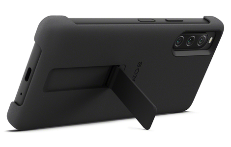 Style Cover with Stand for Xperia 10 V^Black