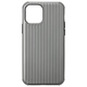 yauzGRAMAS COLORS Rib-Slide Hybrid Case for iPhone 12_iPhone 12 Pro^Titan Gray