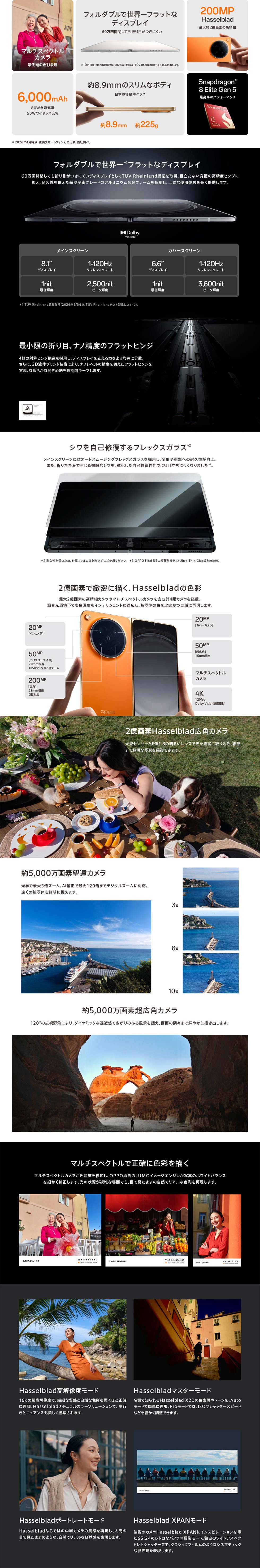 OPPO Find N6 �ڍ�1