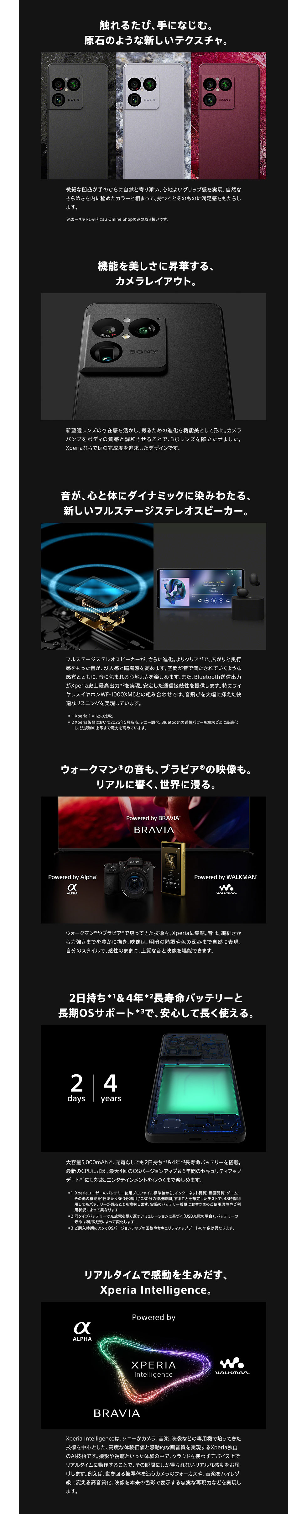 Xperia 1 VIII(1TB���f��)  �ڍ�2