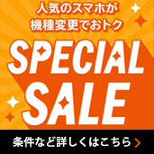 �l�C�̃X�}�z���@��ύX�ł��g�N au Online Shop �X�y�V�����Z�[�� �����ȂǏڂ����͂�����