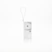 SHARGE Retractable 3-in-1 Power Bank/White