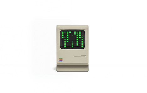 SHARGE Retro 67W Charger/White