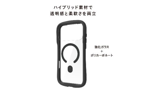 iPhone 18 Pro�p iFace Reflection MaqSynq�����K���X�N���A�P�[�X�^�u���b�N