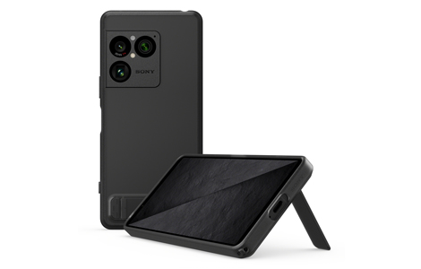 Style Cover with Stand for Xperia 1 VIII�^Graphite Black