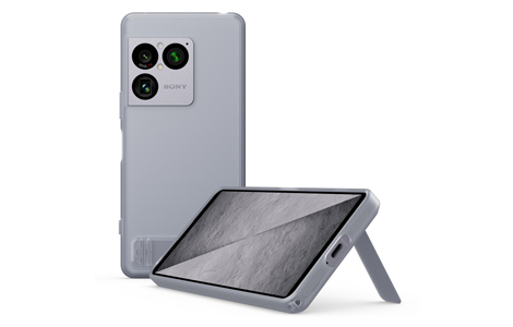 Style Cover with Stand for Xperia 1 VIII�^Iolite Silver