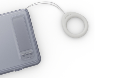 Style Cover with Stand for Xperia 1 VIII�^Iolite Silver