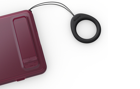 Style Cover with Stand for Xperia 1 VIII�^Garnet Red