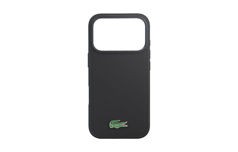 LACOSTE - ICONIC PETIT PIQUE�^�u���b�N for iPhone 18 Pro