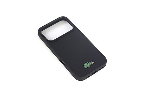 LACOSTE - ICONIC PETIT PIQUE�^�u���b�N for iPhone 18 Pro