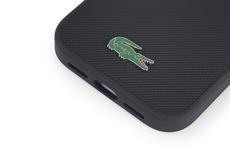 LACOSTE - ICONIC PETIT PIQUE�^�u���b�N for iPhone 18 Pro