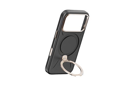 TORRAS Ostand Q3 ���U�[�g�[�� for iPhone 18 Pro�^Casual Black