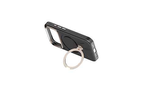 TORRAS Ostand Q3 ���U�[�g�[�� for iPhone 18 Pro�^Casual Black
