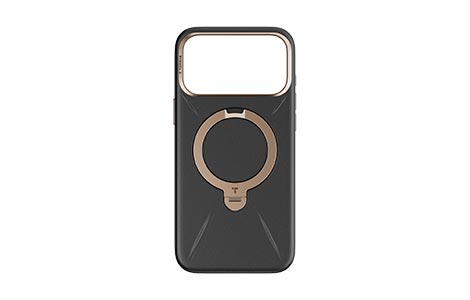 TORRAS Ostand Q3 ���U�[�g�[�� for iPhone 18 Pro Max�^Casual Black