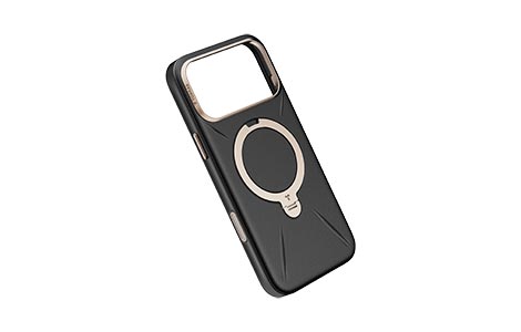 TORRAS Ostand Q3 ���U�[�g�[�� for iPhone 18 Pro Max�^Casual Black