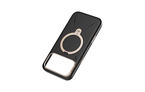 TORRAS Ostand Q3 ���U�[�g�[�� for iPhone 18 Pro Max�^Casual Black