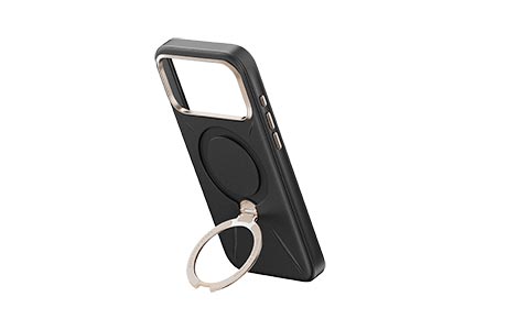 TORRAS Ostand Q3 ���U�[�g�[�� for iPhone 18 Pro Max�^Casual Black