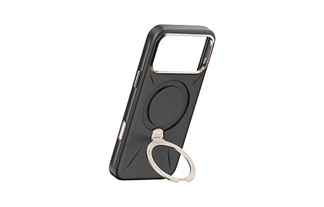 TORRAS Ostand Q3 ���U�[�g�[�� for iPhone 18 Pro Max�^Casual Black