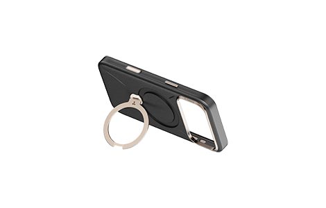 TORRAS Ostand Q3 ���U�[�g�[�� for iPhone 18 Pro Max�^Casual Black