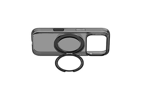 TORRAS Ostand Pro CASE for iPhone 18 Pro�^�N���A�u���b�N