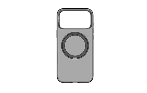 TORRAS Ostand Pro CASE for iPhone 18 Pro Max�^�N���A�u���b�N