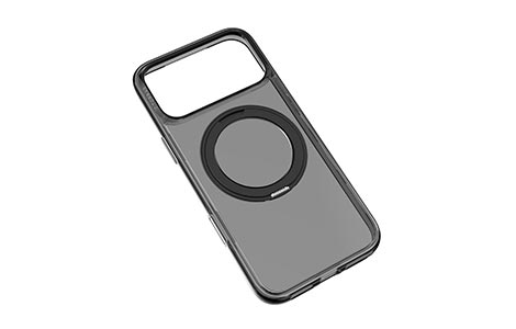 TORRAS Ostand Pro CASE for iPhone 18 Pro Max�^�N���A�u���b�N