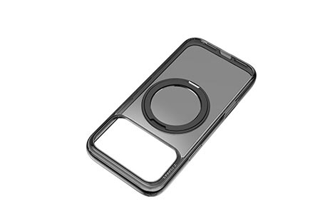 TORRAS Ostand Pro CASE for iPhone 18 Pro Max�^�N���A�u���b�N