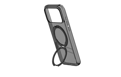 TORRAS Ostand Pro CASE for iPhone 18 Pro Max�^�N���A�u���b�N
