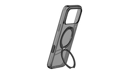 TORRAS Ostand Pro CASE for iPhone 18 Pro Max�^�N���A�u���b�N