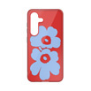 Samsung Galaxy S25 Marimekko Unikko 3D Dual Layer Case Red/Blue