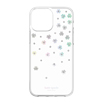 iPhone 13用 kate spade（R）ハイブリッドカバー／Scattered Iridescent Flowers