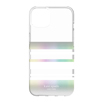 iPhone 13 Pro Max用 kate spade（R）ハイブリッドカバー／Iridescent Stripe