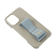 LANVIN en Bleu - Slim Wrap Case Stand & Ring Ribbon for iPhone 16 [ Gray~Light Blue ]