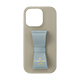 LANVIN en Bleu - Slim Wrap Case Stand & Ring Ribbon for iPhone 16 Pro [ Gray~Light Blue ]