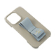 LANVIN en Bleu - Slim Wrap Case Stand & Ring Ribbon for iPhone 16 Pro [ Gray~Light Blue ]