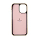 LANVIN en Bleu - Slim Wrap Case Stand & Ring Ribbon for iPhone 16 [ Beige~Pink ]