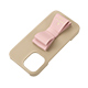 LANVIN en Bleu - Slim Wrap Case Stand & Ring Ribbon for iPhone 16 [ Beige~Pink ]