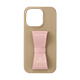 LANVIN en Bleu - Slim Wrap Case Stand & Ring Ribbon for iPhone 16 Pro [ Beige~Pink ]