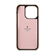 LANVIN en Bleu - Slim Wrap Case Stand & Ring Ribbon for iPhone 16 Pro [ Beige~Pink ]